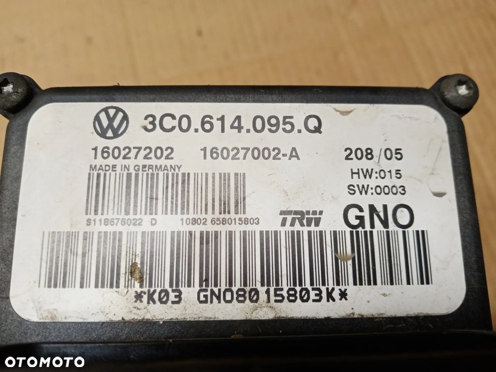 Pompa sterownik ABS VW Passat B6 3C0614095Q - 9