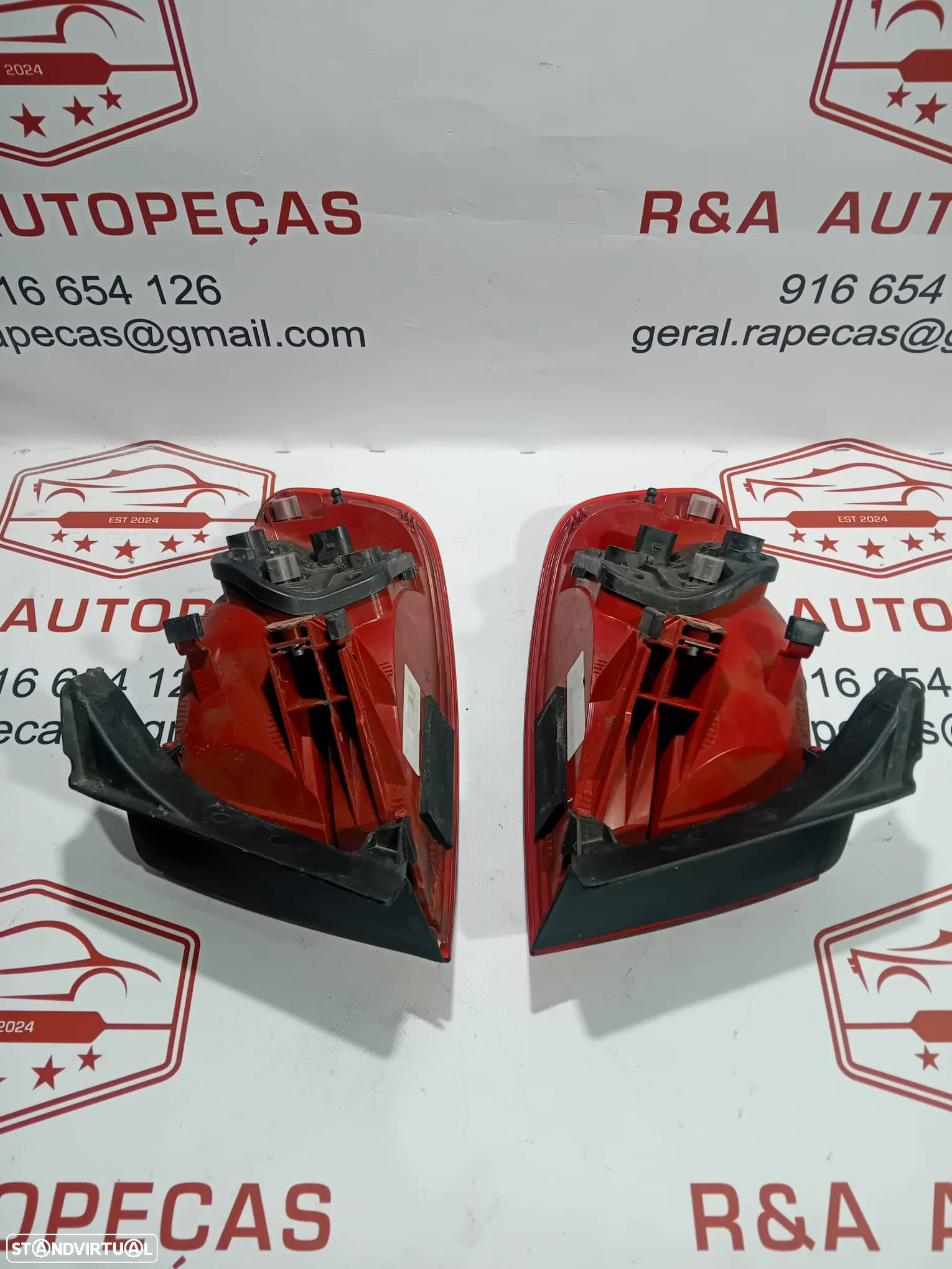 Farolins Trás Traseiro Direito Esquerdo Audi A4 B8 Original - 4