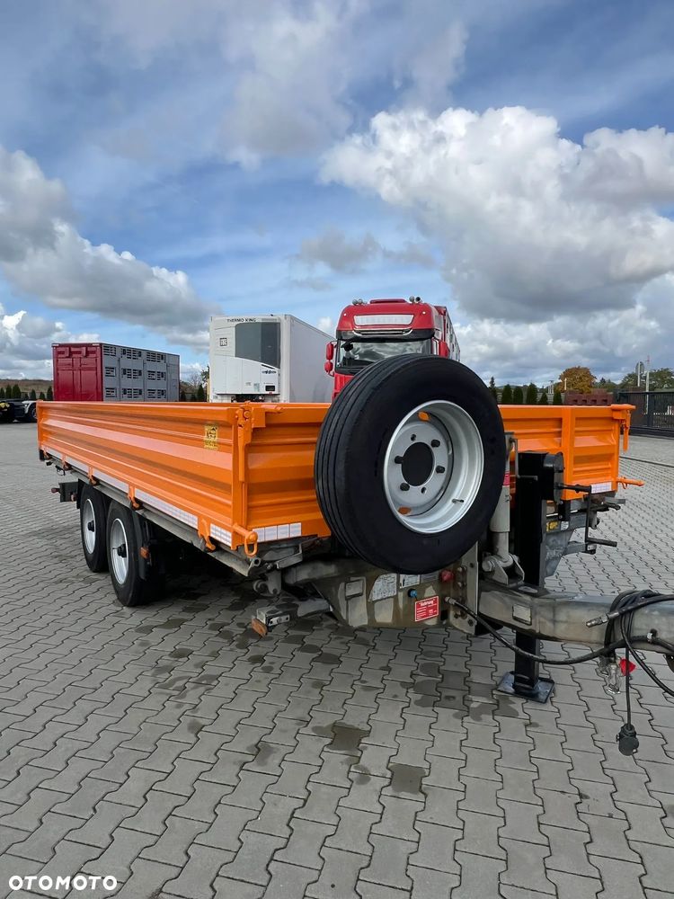 Humbaur Tandem | Wywrotka trójstronna | 9 990 kg DMC | 2013 | Zawieszenie resor | - 7