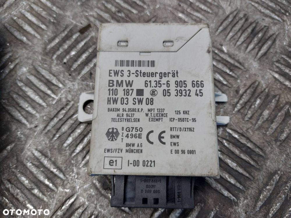 ZESTAW STARTOWY BMW E46 LIFT 318i 2.0 16V 7531848 0261208388 1094686 - 4