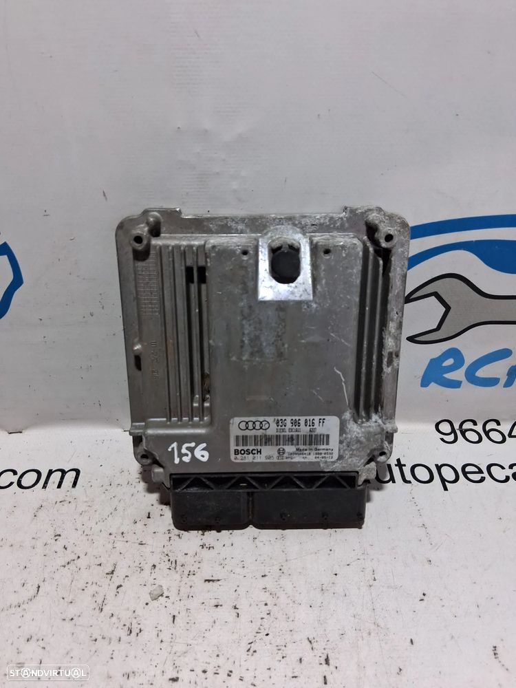.Centralina Motor Bosch VW VAG Audi 2.0 TDi BKD 03G 906 016 FF / 0 281 011 905 - 3