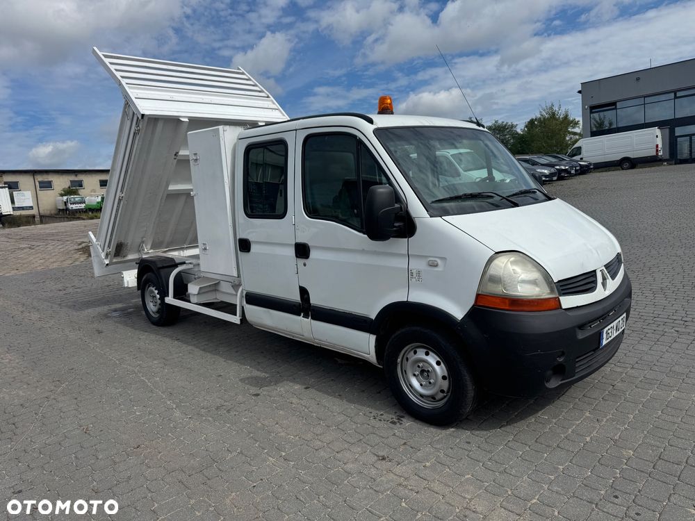 Renault Master 2007 r. Wywrotka Kiper Brygadówka 7 Osobowy Dubelkabina Dobelkabina Wywrot Doka - 3