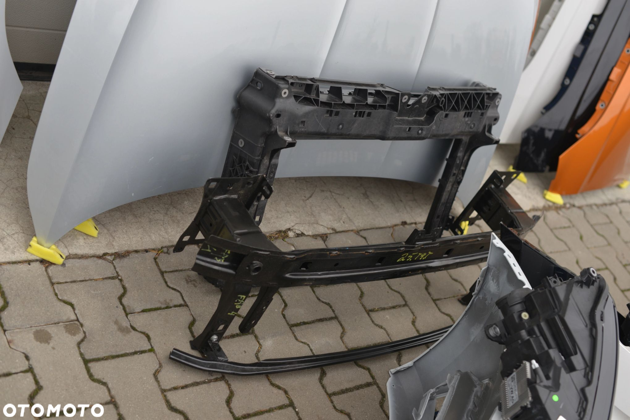 MASKA ZDERZAK BŁOTNIK PAS BELKA GRILL LAMPA LED SKODA FABIA 4 IV 6VA 2021- - 14