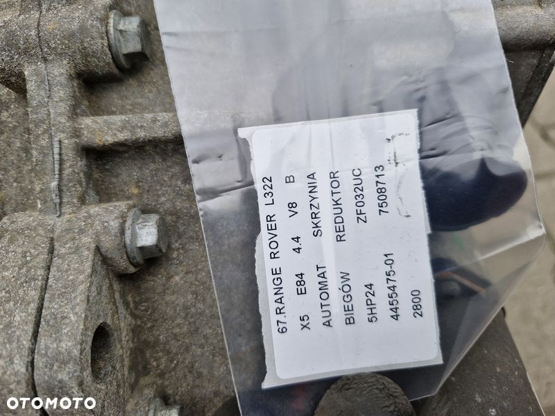 l322 x5 e84 4.4 automat skrzynia biegów reduktor 5hp24 zf032uc 445547501 7508713 - 10