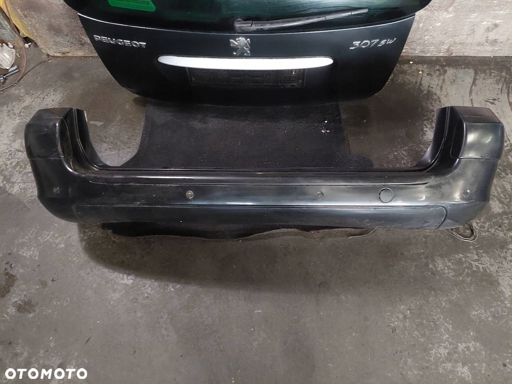 KOMPLETNY TYŁ KLAPA BAGAŻNIKA ZDERZAK TYŁ LAMPY PEUGEOT 307 I KOMBI EXLD - 5
