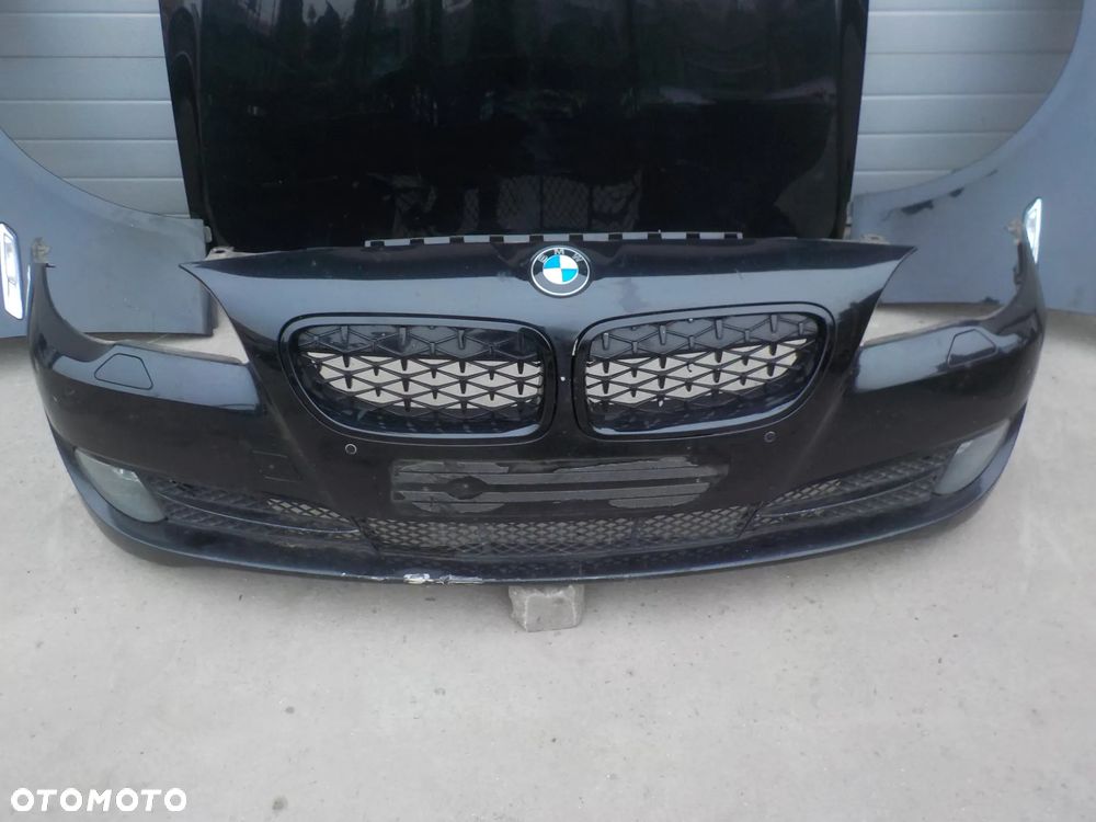 BMW SERIA 5 F10 KOMPLETNY PRZÓD MASKA ZDERZAK BŁOTNIK LAMPY PAS PRZEDNI KOLOR BLACK SAPPHIRE METALLIC - 14