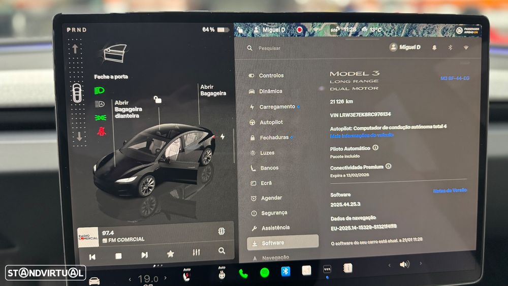 Tesla Model 3 Long Range Tração Integral Premium - 3