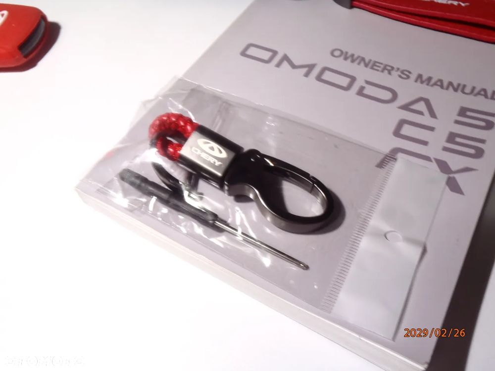 etui silkon gumowe pokrowiec zabezpieczenie breloczek do kluczy zawieszka na pilota OMODA 5 CHERY C5 Omoda & Jaecoo 7 - 29