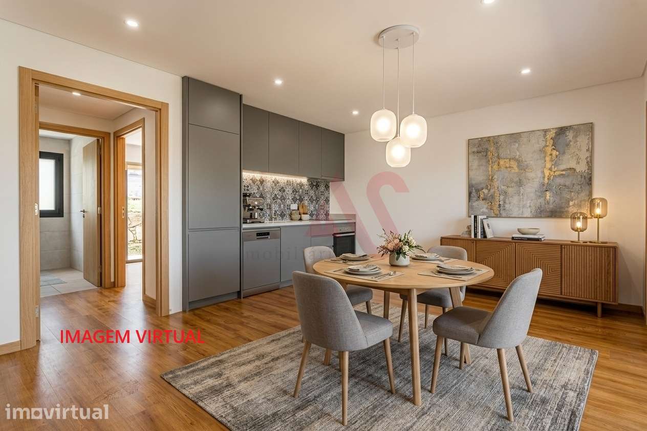 Apartamento T1 NOVO com TERRAÇO, 1 quarto, roupeiro embutido, Infias, - Grande imagem: 2/28
