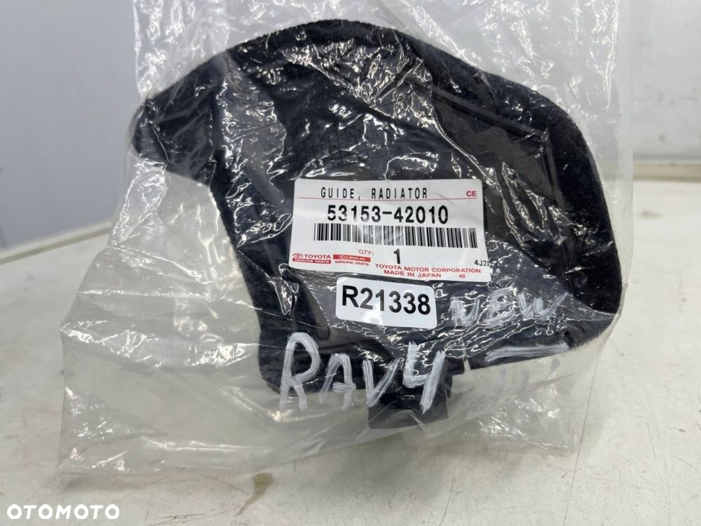 Osłona chłodnicy Toyota RAV4 IV 13-19r. NOWA prawa kierownica powietrza wygłuszenie pasa przedniego - 3