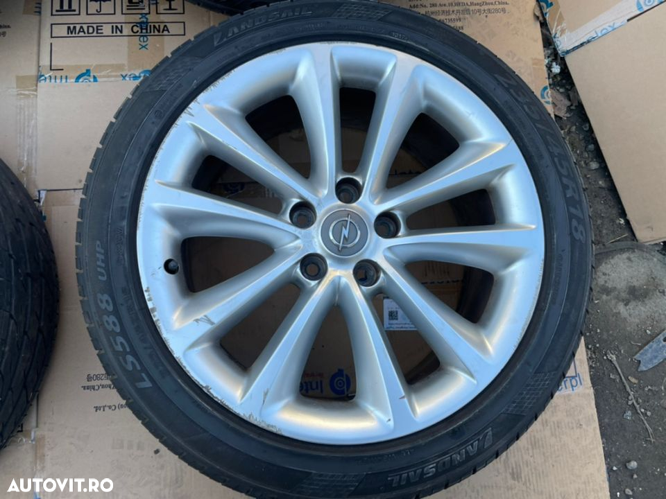 Jante aliaj OPEL ASTRA J,ZAFIRA C cu cauciucuri vara 235/45R18 - 11