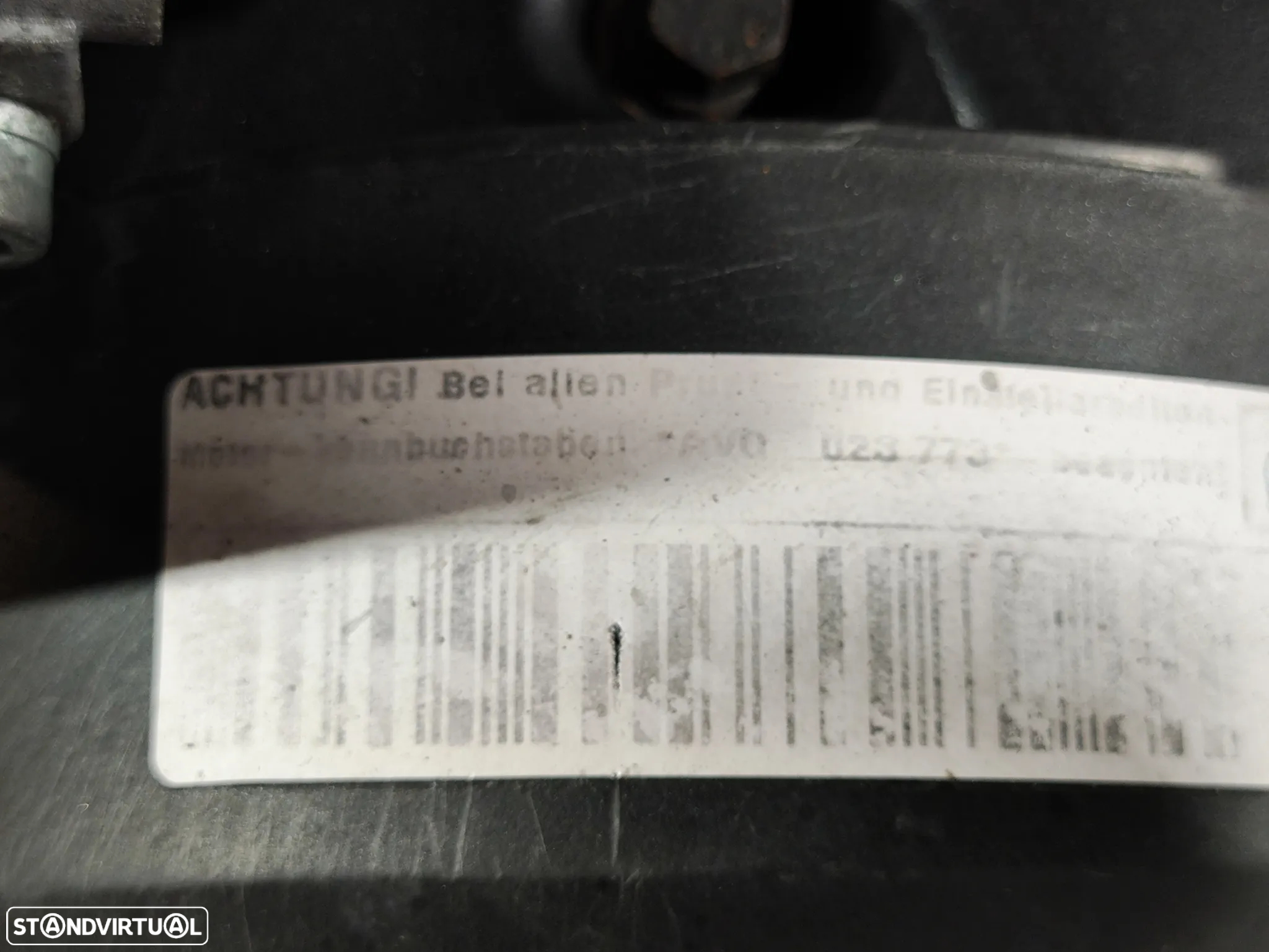 Motor Completo VW Volkswagen Touran 1T 1.9 TDI 8v 100cv AVQ - 8