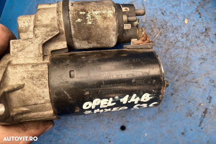 Electromotor 0001107408  24436877  20080929 Z14XEP MX1253 Opel Astra - 7