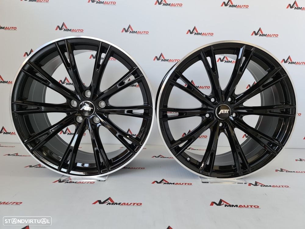 Jantes Look Audi ABT Sport GR Preto Brilho 19