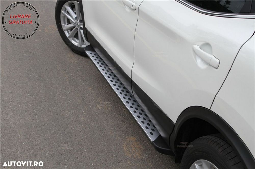 Praguri Trepte Laterale Nissan Qashqai SUV J11 (2014-2016)- livrare gratuita - 12