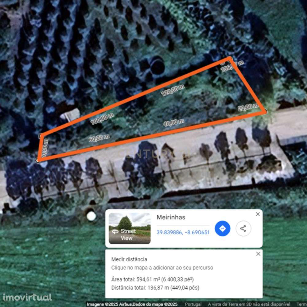 TERRENO RÚSTICO || MEIRINHAS || POMBAL - Grande imagem: 3/3