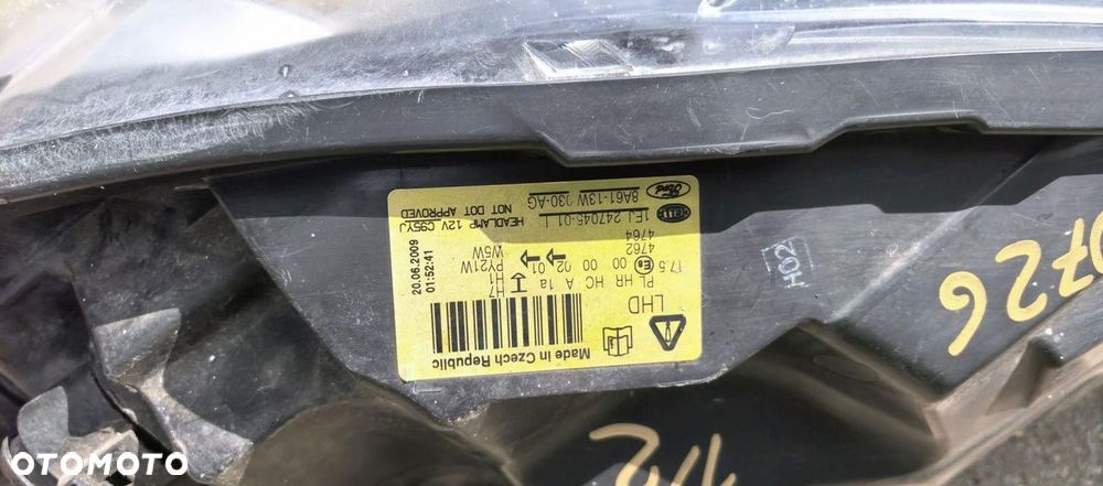 LAMPA LEWA PRAWA REFLEKTOR PRZÓD LEWY PRAWY FORD FIESTA MK7 VII - 10