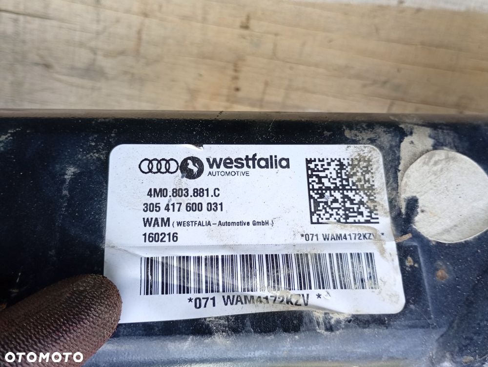 hak holowniczy wiązka audi q7 4m 4M0803881C 4M0971124K - 15