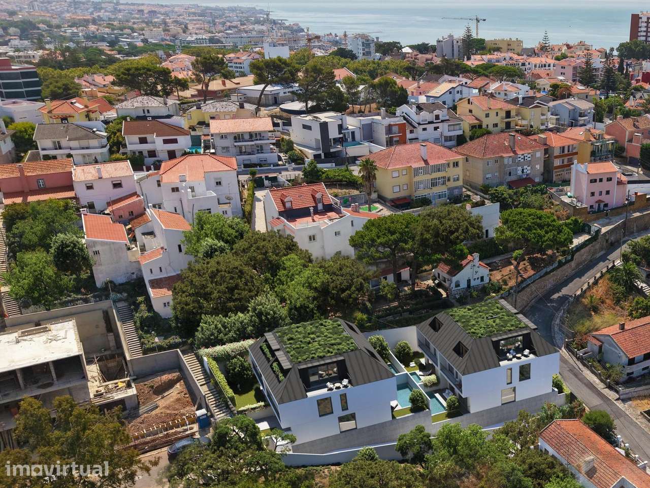 Terreno com Projeto Aprovado para 4 Moradias | Monte Estoril, Cascais - Grande imagem: 5/8