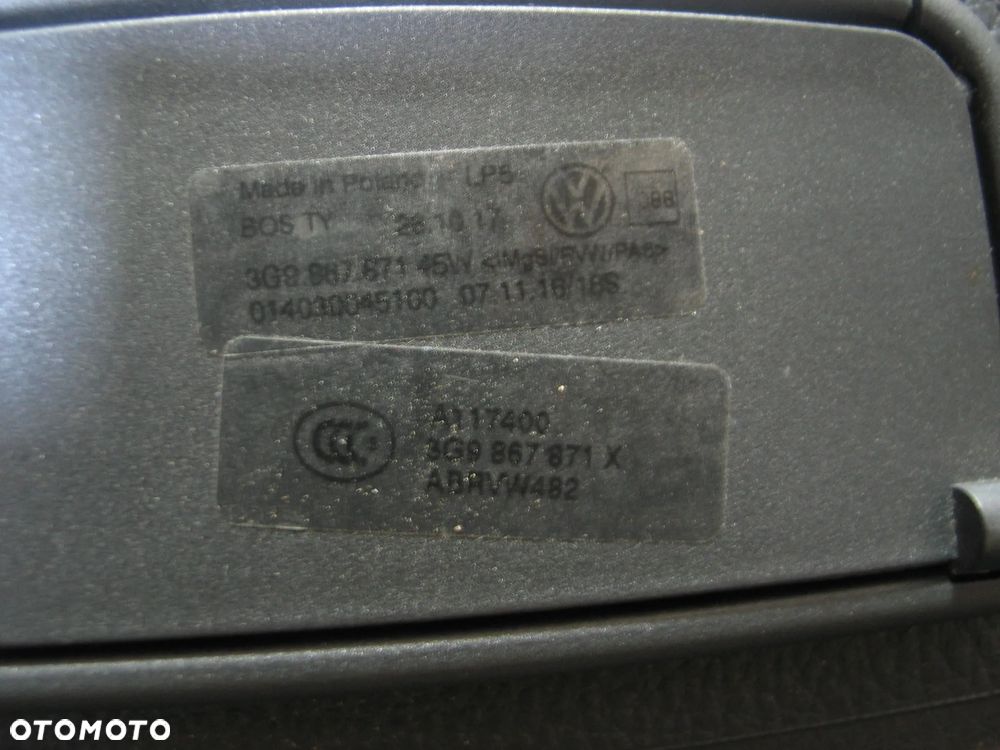 roleta bagaznika vw passat b8 14-23r. 3G9867871X orginal czarna - 8
