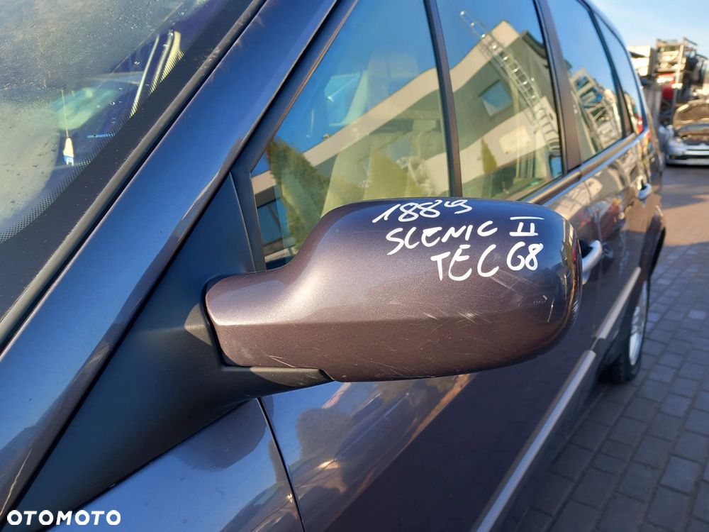 RENAULT SCENIC II LUSTERKO LEWE PRZEDNIE LEWY PRZÓD KOLOR: TEC68 - 1