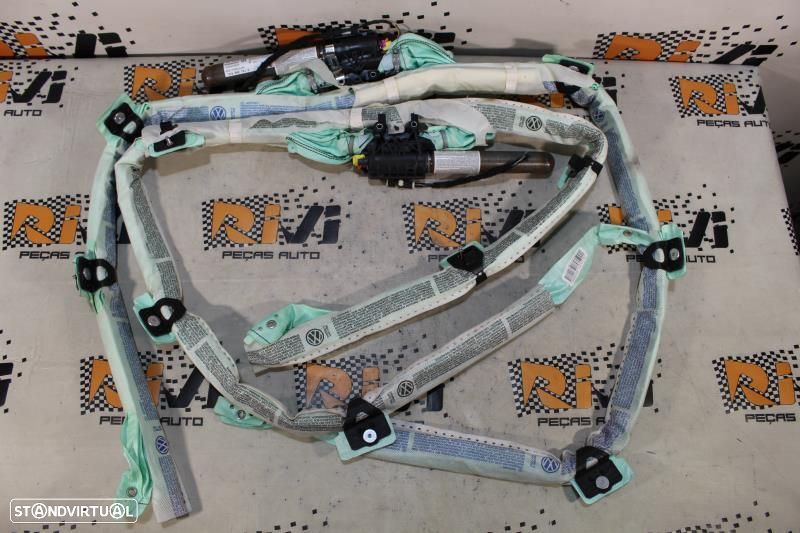 Airbags De Cortina Volkswagen Passat (3C2)  34006626D / 3C0880741d / 3 - 1