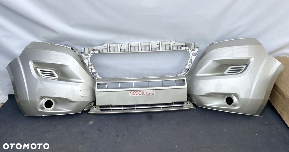 DUCATO BOXER JUMPER 14- ZDERZAK KOMPLET PRZEDNI NAROŻNIKI ZŁOTY POD HALOGEN - 1