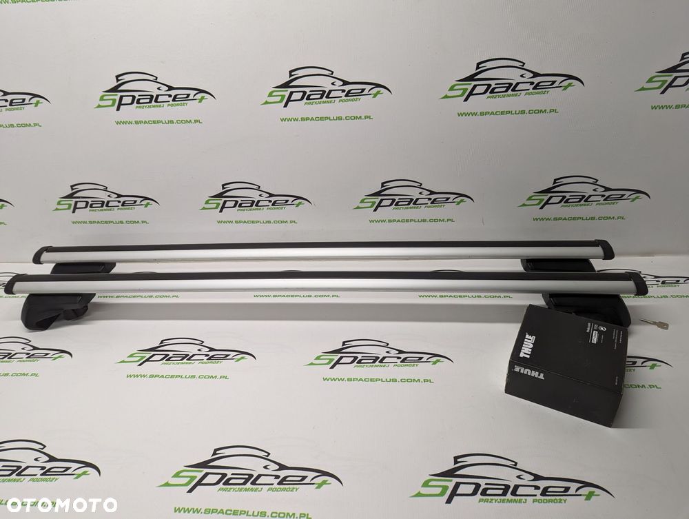 Bagażnik dachowy Thule: belki 861 + Stopy 7104 Na otwarte relingi - 3