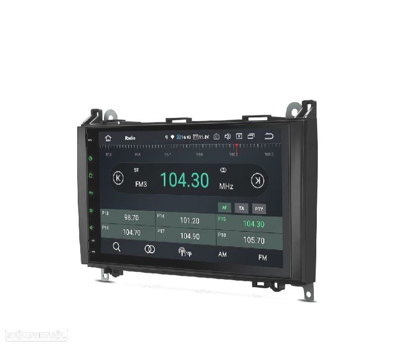AUTO RADIO GPS ANDROID 14 64GB PARA MERCEDES A 04-12 B 05-11 VITO VIANO 06-14 SPRINTER 06-12 - 5