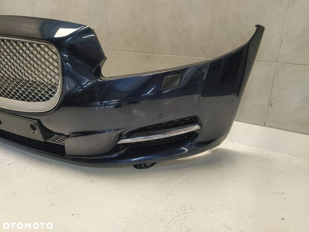 JAGUAR XJ X351 ZDERZAK PRZÓD PRZEDNI KOMPLETNY 4XPDC SPRYSKIWACZE GRILL ATRAPA CHŁODNICY ZNACZEK WIĄZKA ORYGINAŁ - 7
