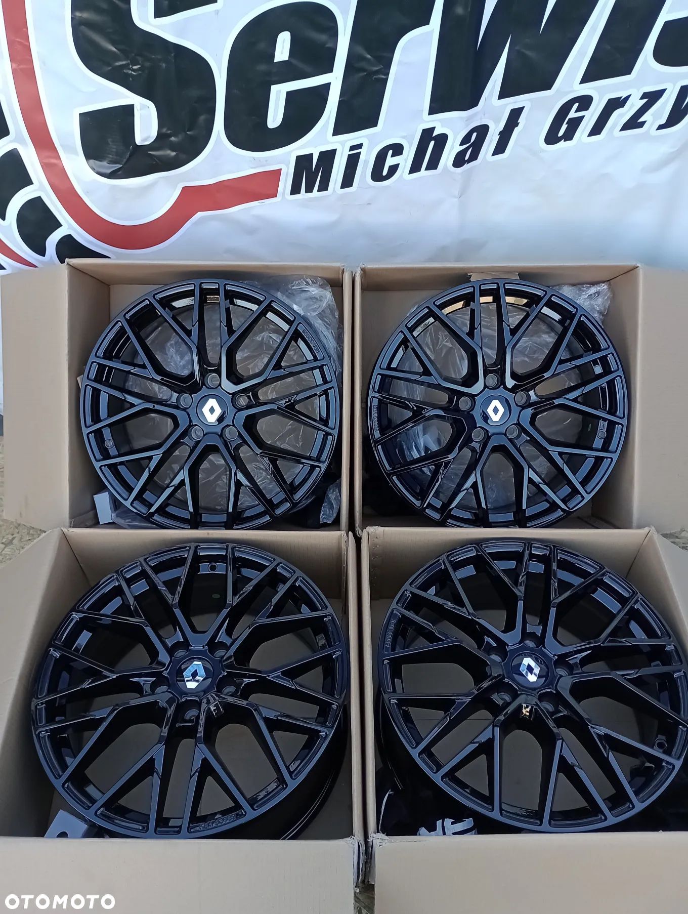 FELGI ALUMINIOWE 5x114,3 R18 8J ET45 RENAULT AUSTRAL CLIO FLUENCE KANGOO LAGUMA LATITUDE SCENIC TALISMAN - 1