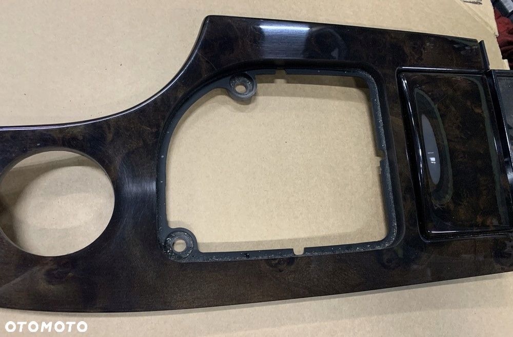 DEKOR ŚRODKOWY TUNEL DREWNO EUROPA BMW E60 E61 - 5