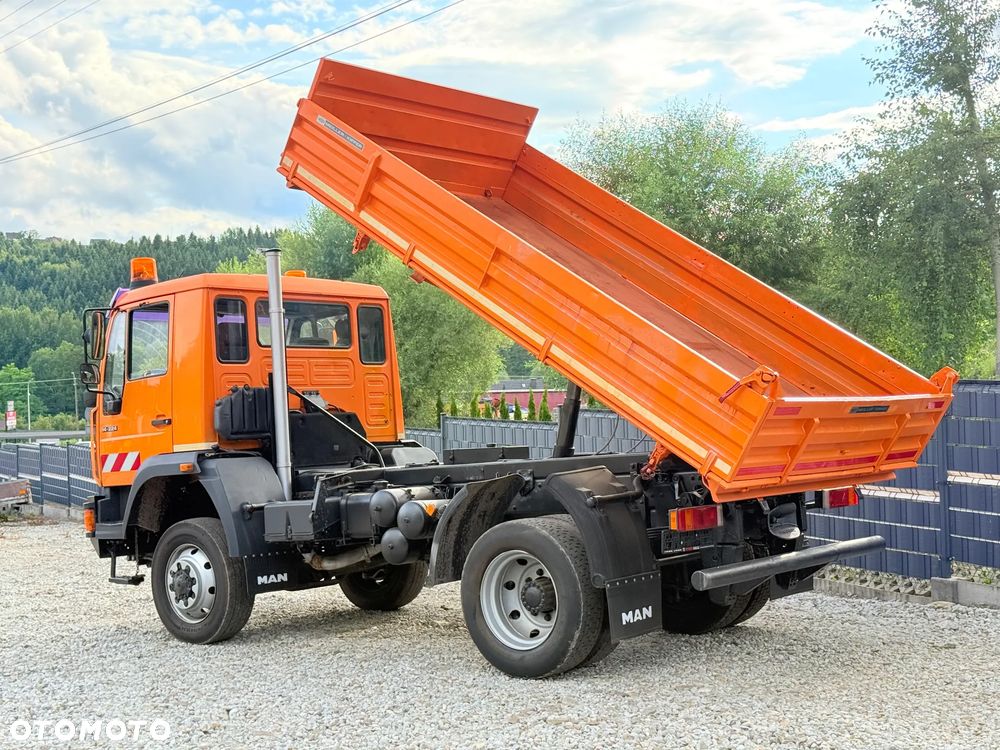 MAN * MAN 14-220 * Kiper Wywrotka Meiller * 4x4 * Zimowe Utrzymanie * Unimog * - 17
