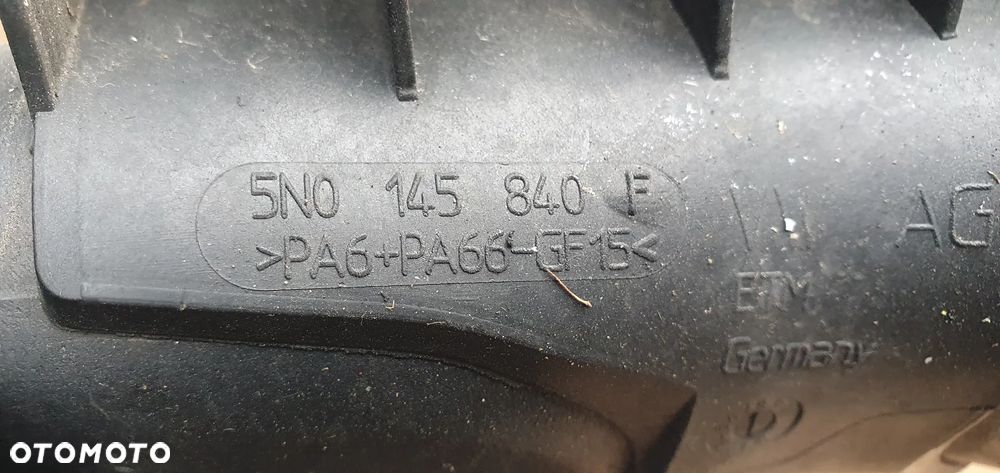 Przewód wąż rura intercoolera VW Passat B6 2.0 TDI 5N0145828D 5N0145840F - 8