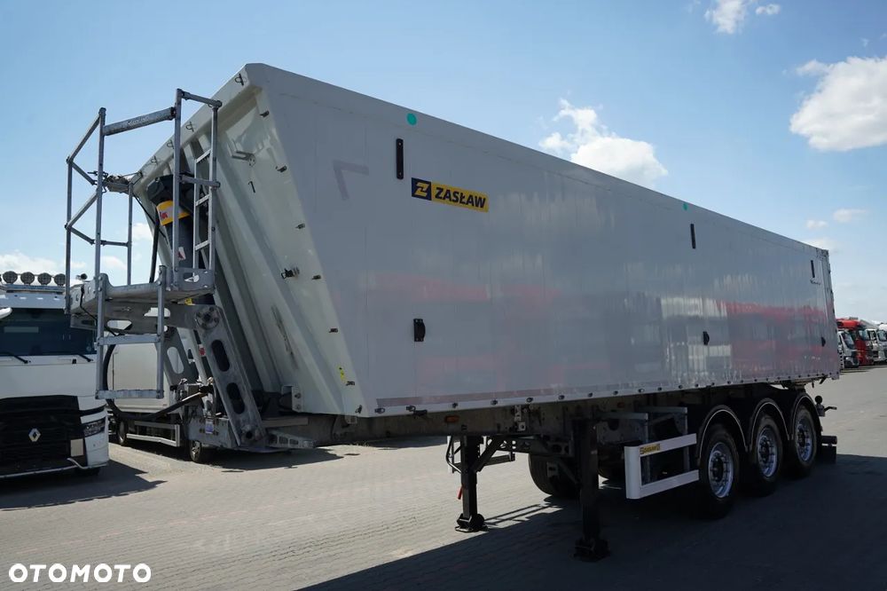Zaslaw WYWROTKA 43 M3  / ALUMINIOWA / OŚ PODNOSZONA / OSIE SAF / - 4
