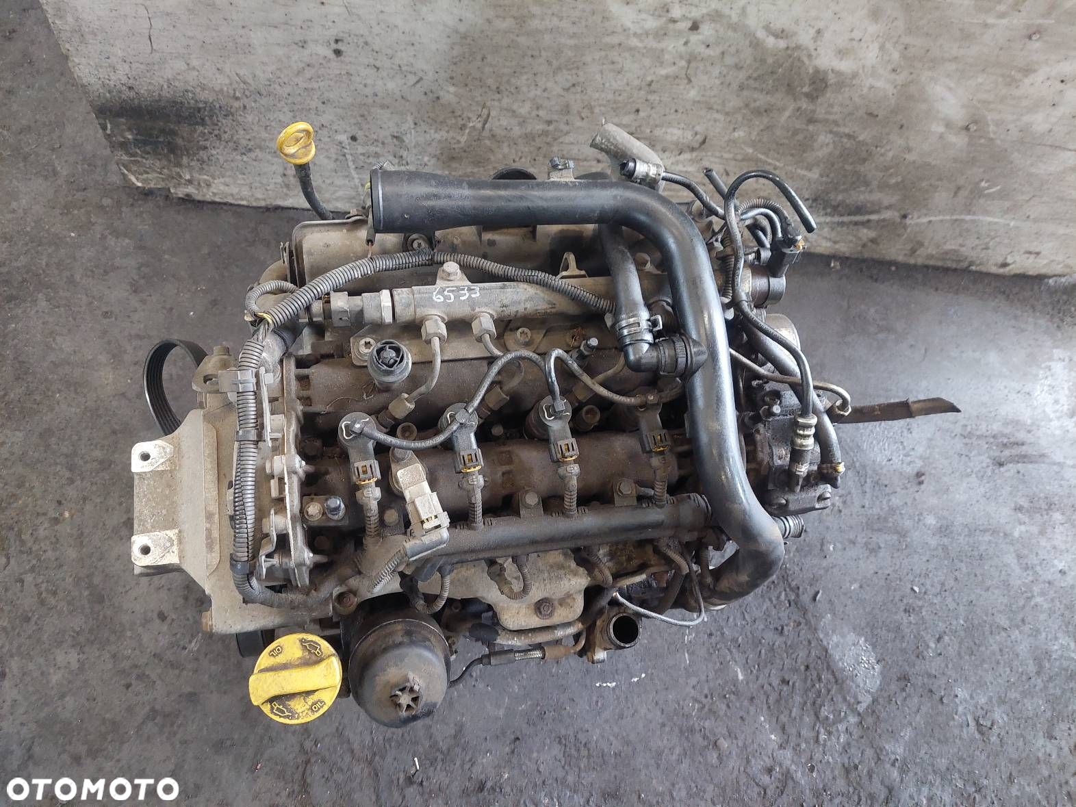 SILNIK DIESEL POMPA WTRYSKI TURBO OPEL CORSA C 1.3 CDTI Z13DT 55185549 - 5