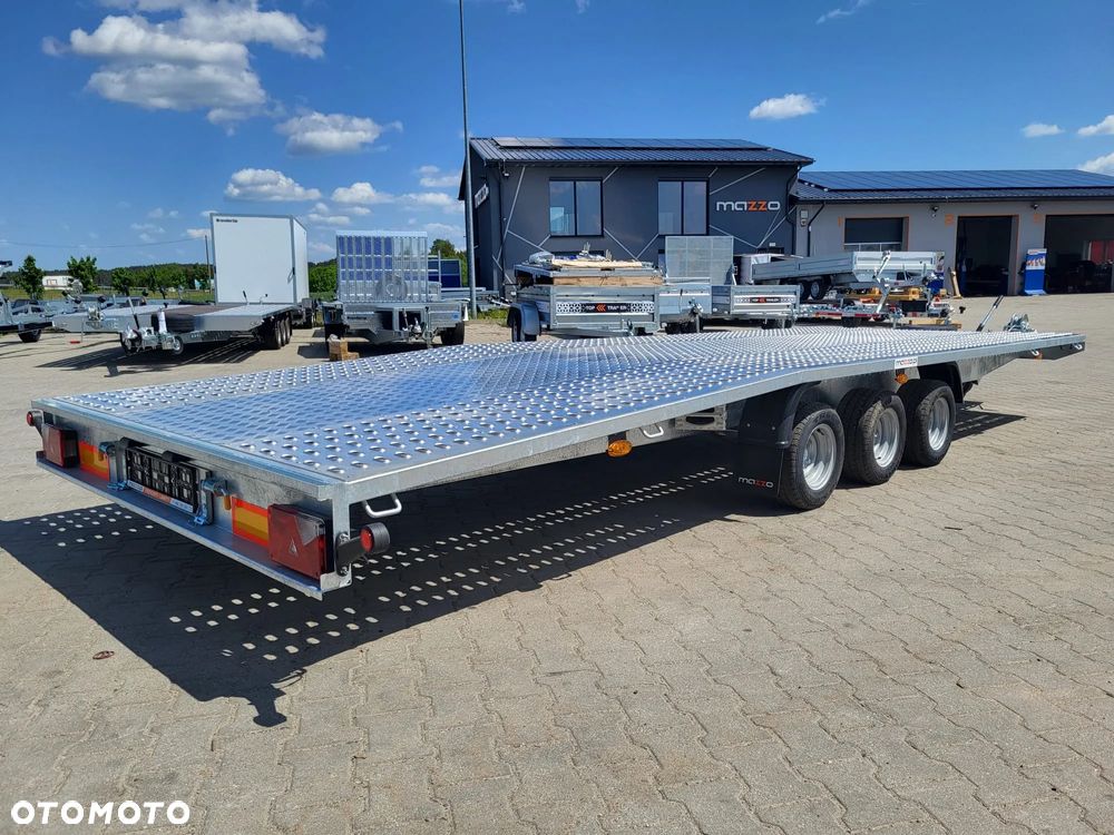 Niewiadów Laweta 600x210cm DMC 3500 kg IDEALNA POD BUSY koło zapasowe, wciągarka i AMORTYZATORY - 10