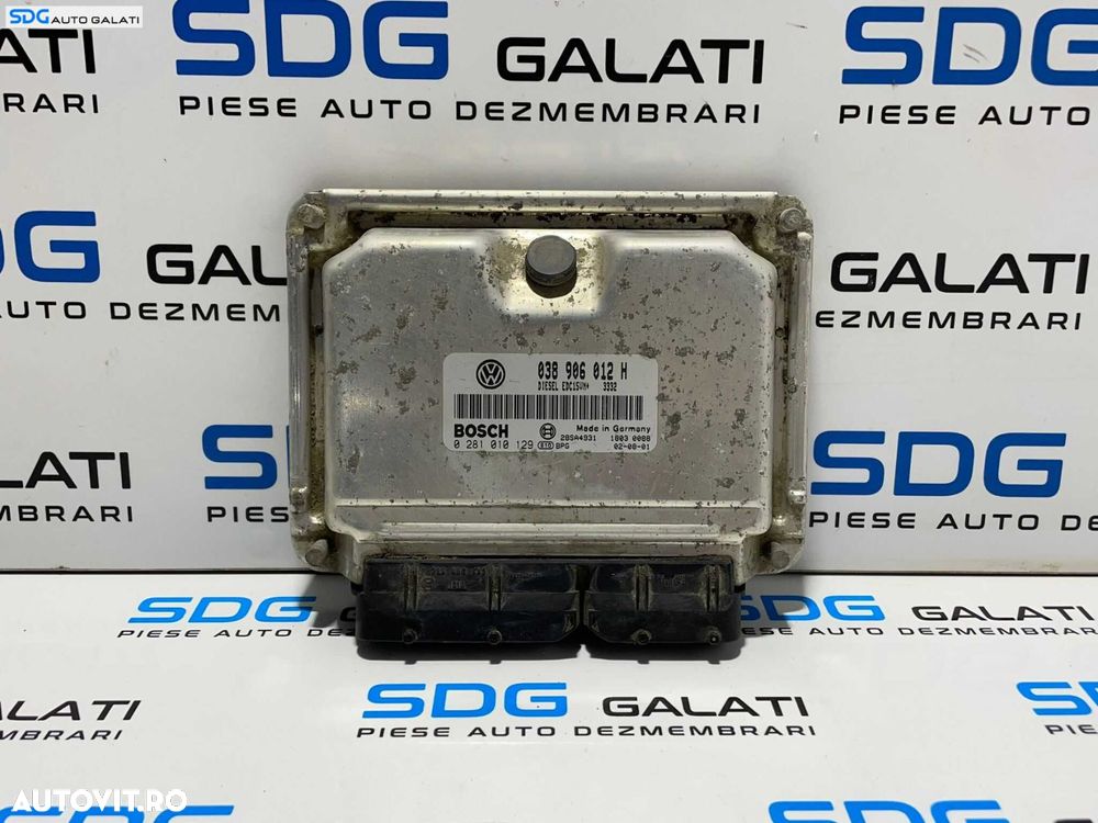 ECU Calculator Motor Bosch Skoda Octavia 1 1.9 ALH 2000 - 2010 Cod 038906012H 0281010129 [L2420] - 1