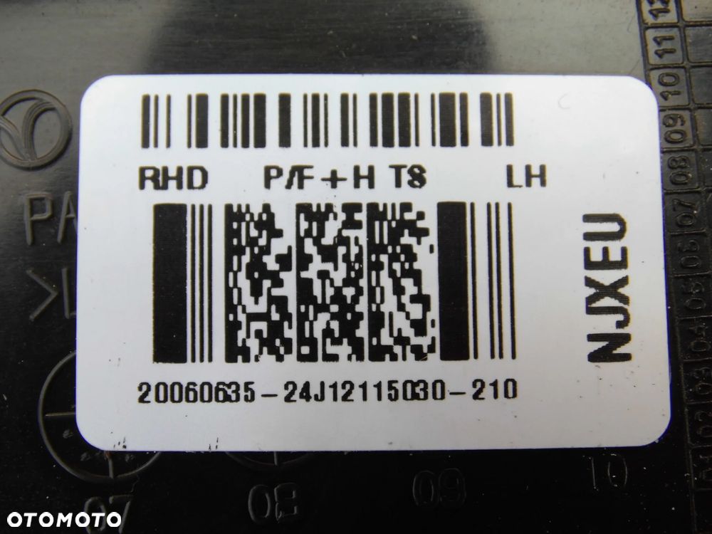 LUSTERKO HYUNDAI I20 LIFT LEWE PRZEDNIE 8 PINÓW NIEBIESKIE XEU - 6