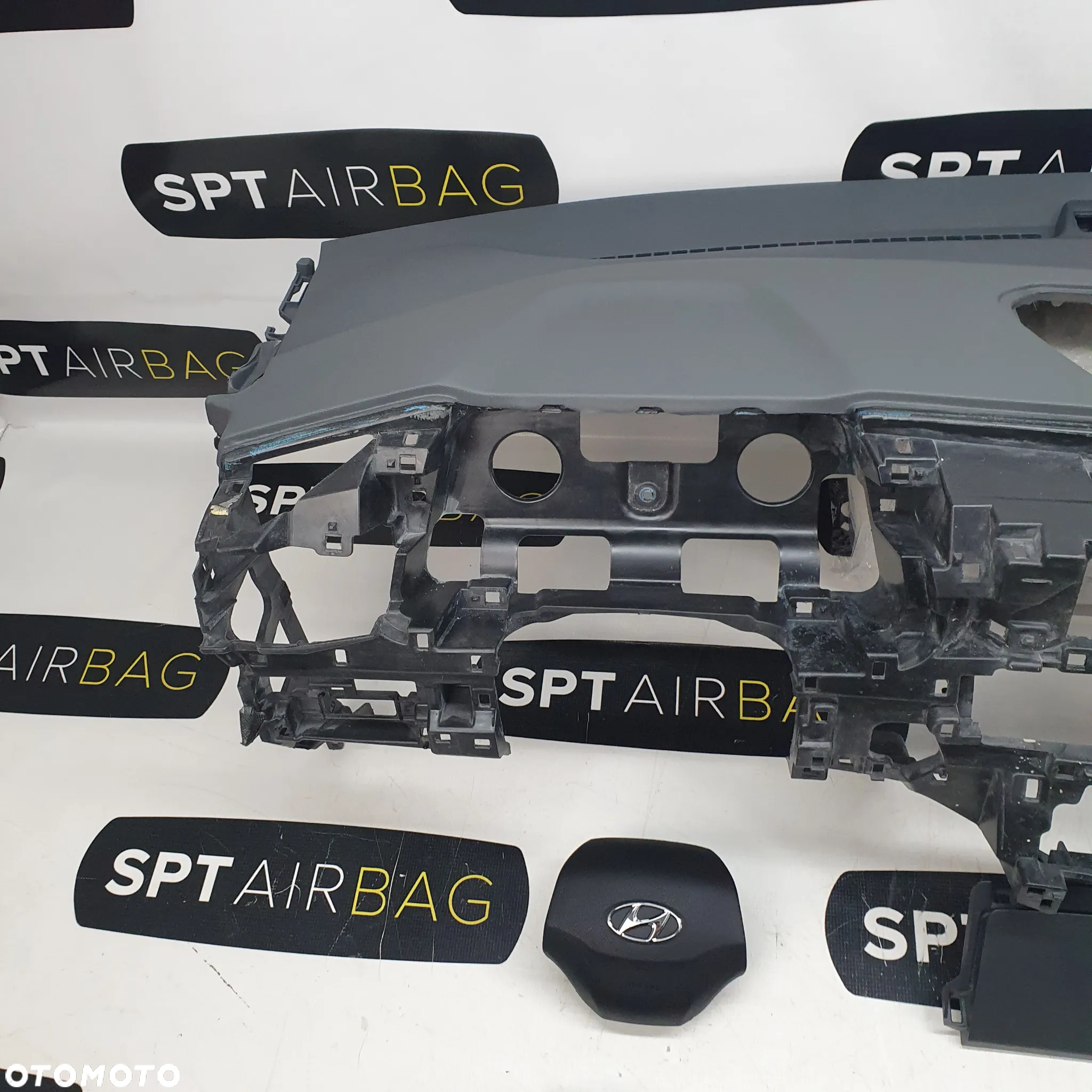 HYUNDAI IONIQ LIFT DESKA ROZDZIELCZA KONSOLA KOKPIT PULPIT PODUSZKI AIRBAG AIR BAG PASY KIT SET - 2