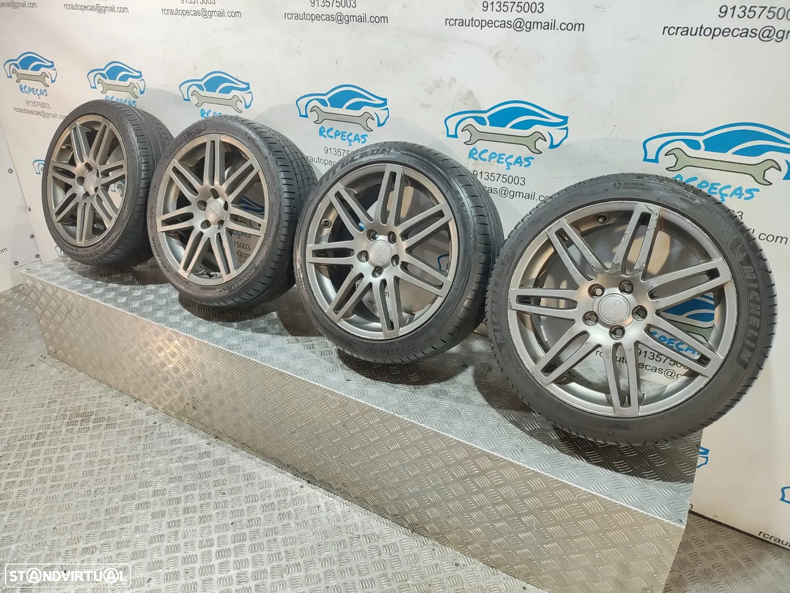 - Jantes 18 Ronal Originais Audi A3 8P 7,5J ET54 5x112 - 12