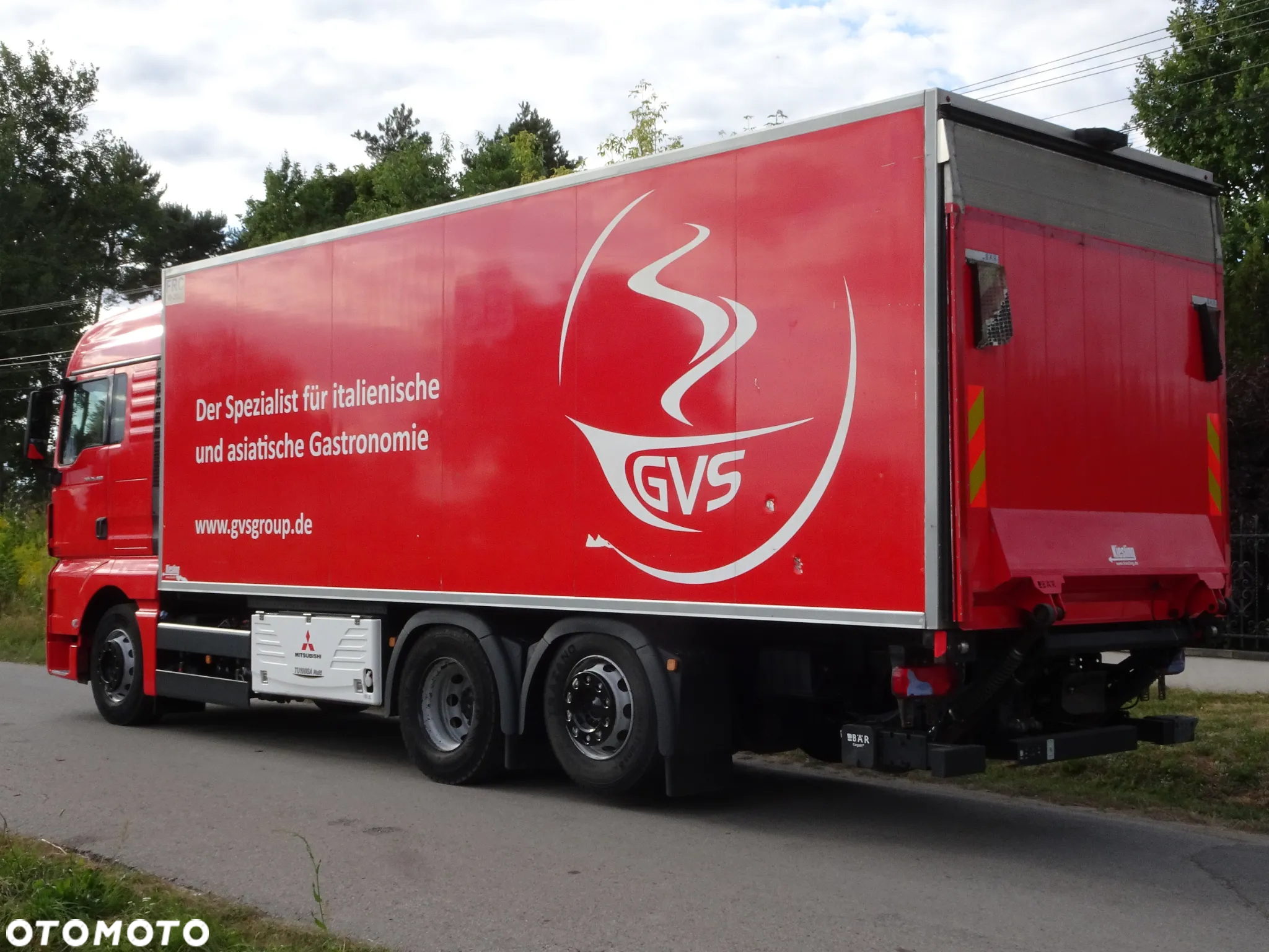 MAN TGX 26,460 Chłodnia Mitsubishi oś skrętna idealny stan - 4