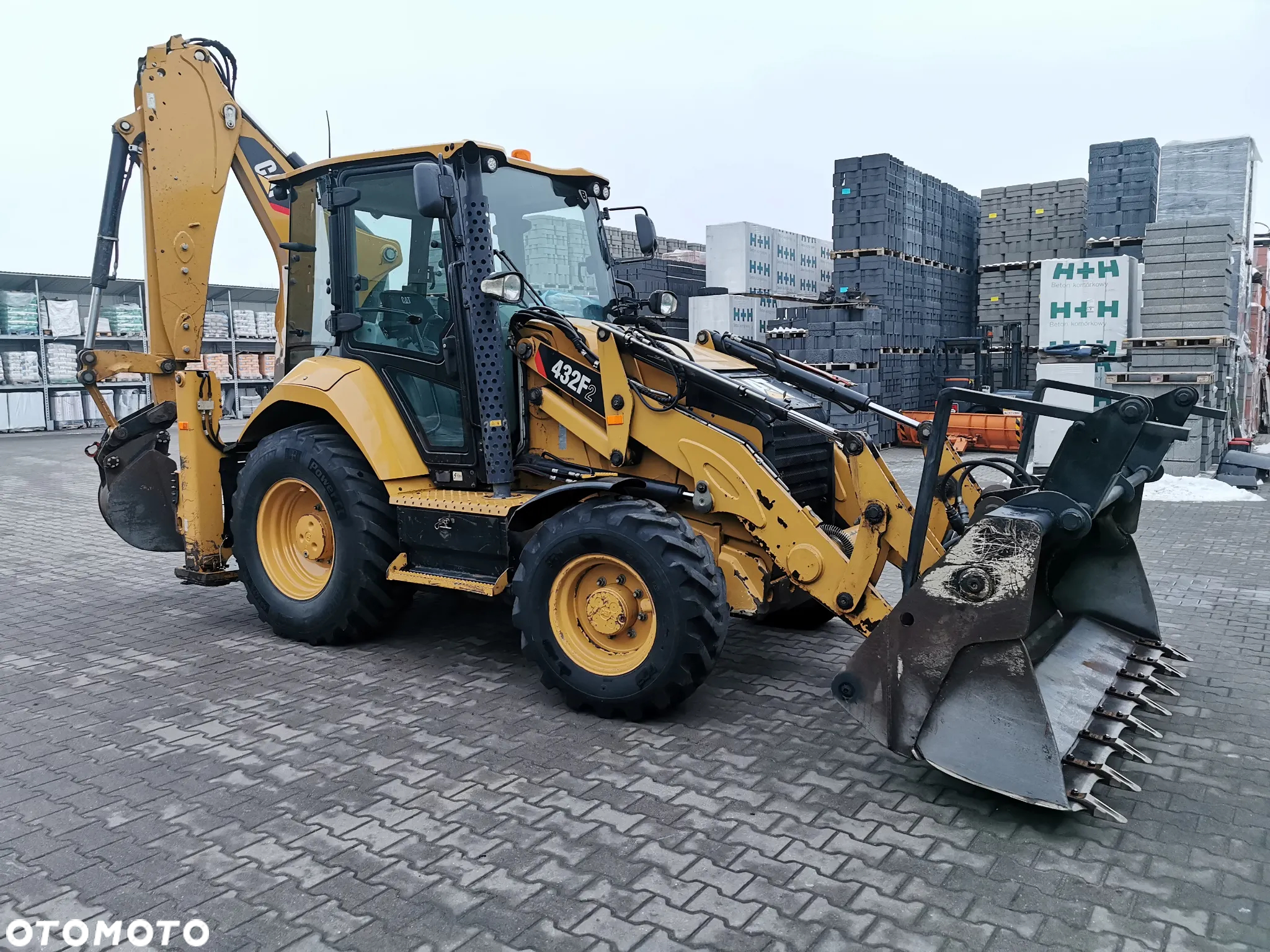 Caterpillar CAT 432F2 Wecon niskopodwozie Scania - 3