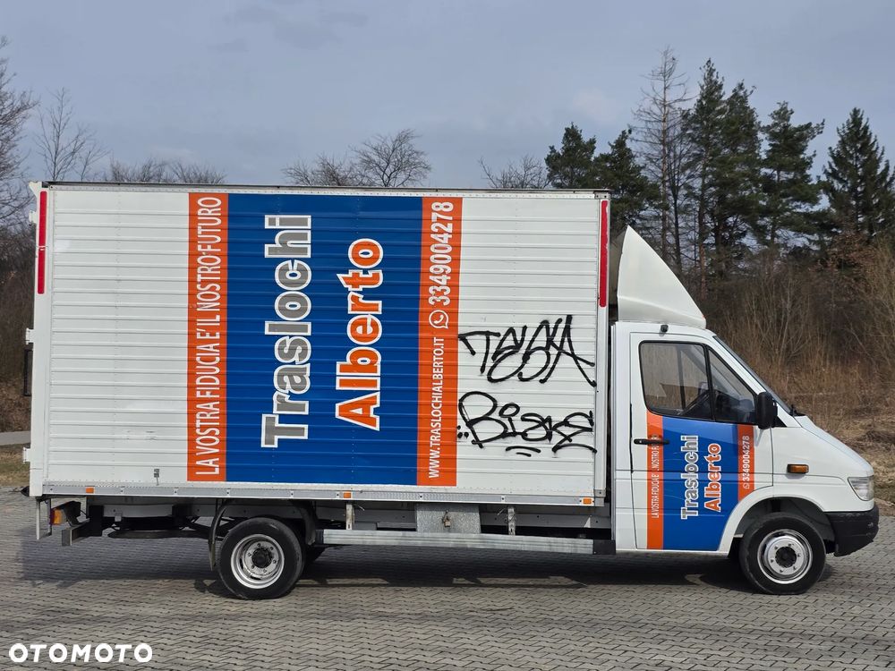 Mercedes-Benz Sprinter 412 D Kontener 4.50 M ! Klima ! Bez Korozji  ! Z Włoch ! Super Stan  ! - 3