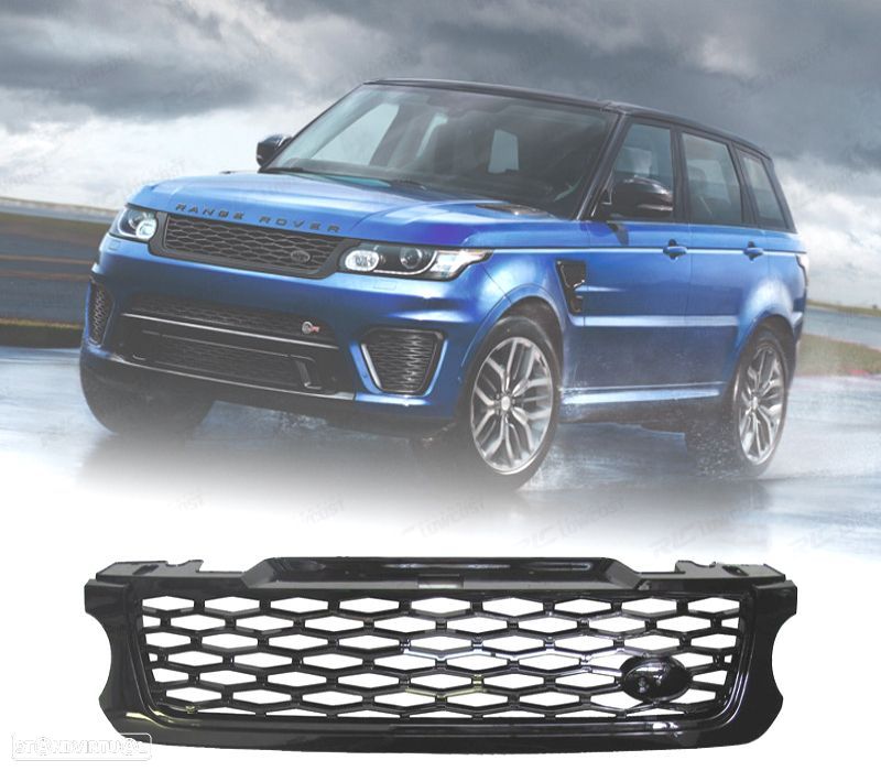 GRELHA RANGE ROVER SPORT L494 13-17 LOOK SVR PRETO BRILHANTE - 1