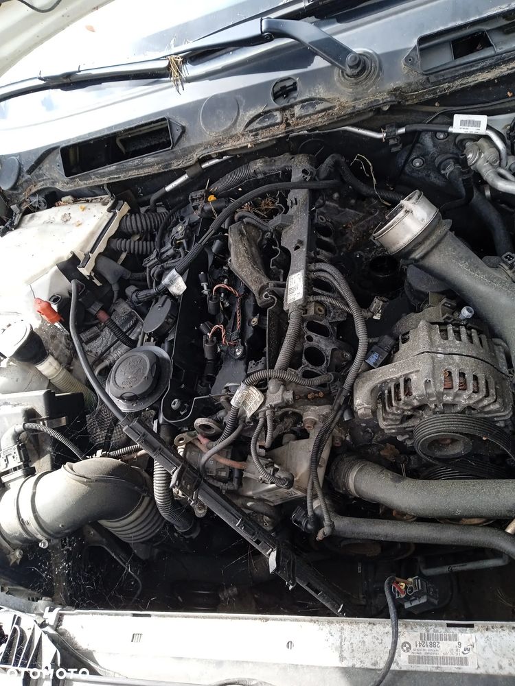 BMW E87 118D SILNIK N47D20C KOLOR ALPINWEISS 3 DRZWI KLAPA MASKA ZDERZAKI LAMPY XENON SKRZYNIA SILNIK CZĘŚCI - 9