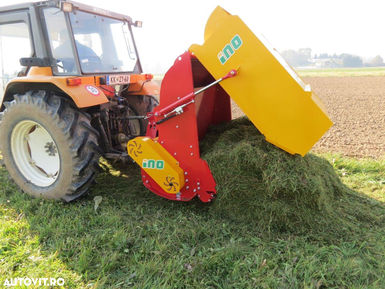 Tocătoare resturi vegetale cu colector INO model BOXER 160 - 3