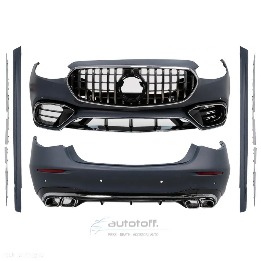 Pachet exterior compatibil cu Mercedes S-Class W223 Limousine (2020+) S63 Design - 1