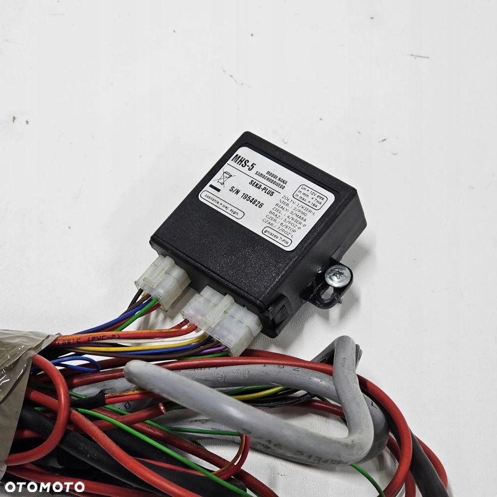 VW T5 T6 instalacja wiązka moduł haka holowniczego tył - 2