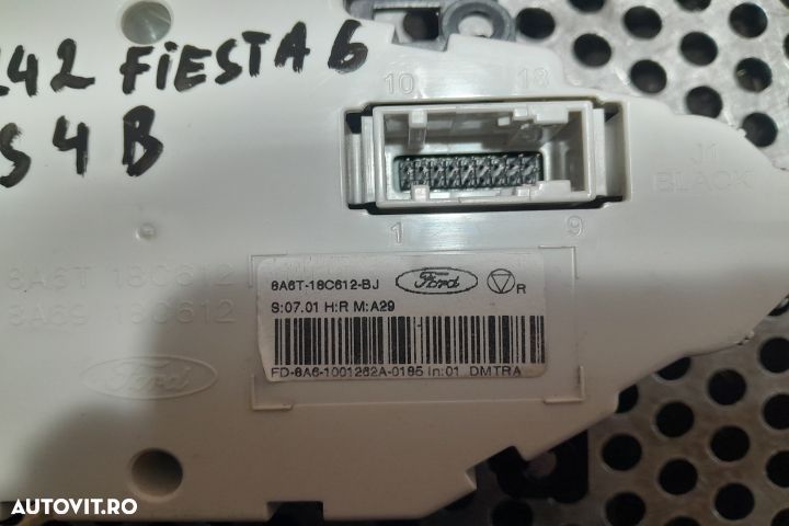 Comanda clima 8A6T-18C612-BJ 8A6T-18C612-BJ Ford Fiesta MK7 [2008 - 2 - 3